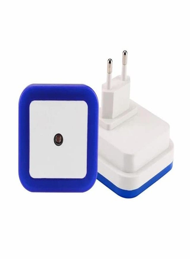 Revwd Night Lamp Sensor Led Light with Plug Type, 0.5w Plug in Automatic Smart Sensor, Night Lamp for Bedroom Gift Office Living Room Pack of 1 (Night Lamp - Blue) - Image 5